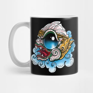 Hanuman Black Mug